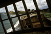 Estancia San Gregório, Magallanes Region, Chile: view from the grounded steamer Amadeo, on the beach at the ghost ranch – shipwreck - Patagonia - photo by C.Lovell