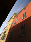 Corsica - Bastia: façades - photo by J.Kaman