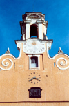 Corsica - Bastia: Palais des Gouvérneurs - sundial - architecture - building - photo by M.Torres