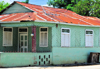 Dajabón, Dominican Republic: Creole architecture - timber and corrugated galvanised iron - photo by M.Torres