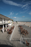Estonia - Pärnu, Pernau, Pernava, Parnawa: beach café - Rannakohvik - photo by A.Dnieprowsky