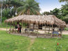 Cap Estérias, Estuaire province, Gabon: maquis - roadside restaurant - photo by B.Cloutier