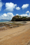 Dzaoudzi, Petite-Terre, Mayotte: Faré beach and 'le Rocher' - Boulevard des Crabes - photo by M.Torres