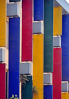 Lima, Peru: 1970s architecture - Tetris façade on Rufino Torrico st - photo by M.Torres