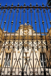 Sassari / Tàthari, Sassari province, Sardinia / Sardegna / Sardigna: Palazzo Cugurra - railing on via Roma - photo by M.Torres