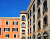 Sassari / Tàthari, Sassari province, Sardinia / Sardegna / Sardigna: palazzo Tola - piazza Tola - Carra Manna - photo by M.Torres
