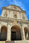 Sassari / Tàthari, Sassari province, Sardinia / Sardegna / Sardigna: Cathedral of St. Nicholas of Bari - Spanish Baroque façade - photo by M.Torres